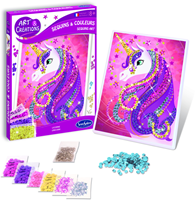 Sentosphère craft set unicorn sequins creative toy