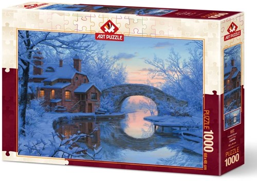 Art Puzzle jigsaw Frosted Dream - 1000 pieces for adults-2