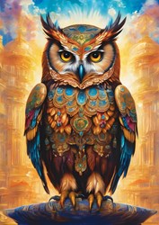 Art Puzzle jigsaw General Owl - 500 pieces owl puzzle