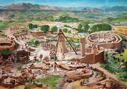Art Puzzle jigsaw puzzle Göbeklitepe Sanliurfa - 1000 pieces puzzle