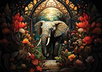 Art Puzzle jigsaw Guardian of Flowers - 1000 pieces floral