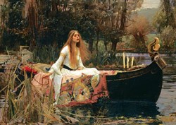 Art Puzzle art puzzle John William Waterhouse Lady of Shalott 2000 pieces