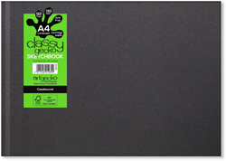 Artgecko sketchbook A4 landscape 150gsm white 46 sheets drawing paper