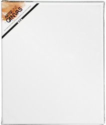Creativ Company canvas painting board 24x30 cm cotton white