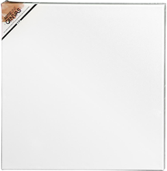 Creativ Company canvas painting board 40x40 cm white for kids