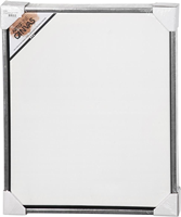 ArtistLine canvas painting 50x60 cm with frame - silver - art canvas
