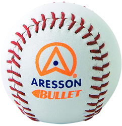 Aresson rounders ball white - Bullet leather training ball
