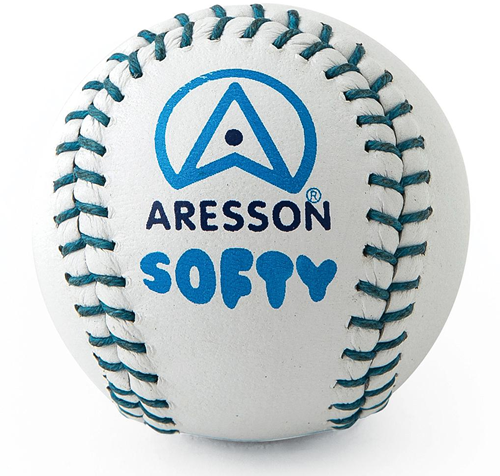 Aresson rounders ball Softy white - training ball for kids