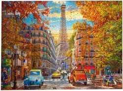 Gibsons jigsaw puzzle Autumn in Paris - 1000 pieces of fun