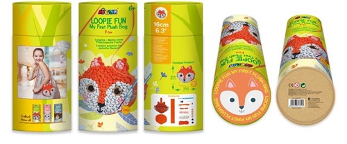 Avenir Loopie Fun Bag: VOS 15x14.5cm, with shoulder strap 130cm, in tube diam.11x24cm, 6+