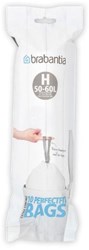Brabantia bin bags PerfectFit H 50-60L drawstring closure 10 pieces