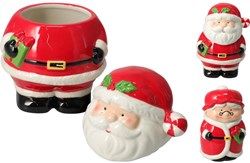 Home & Styling storage jar Santa Claus 21cm ceramic decoration