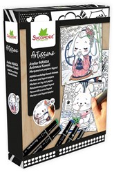 Sycomore Manga - S Layout et marqueurs – Animaux kawaii - 10a+