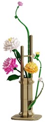 Cada flower building set - Florale Art Printemps - 613 pieces creative toy