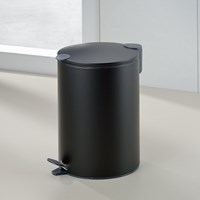 Kela pedal bin waste container black 12 liters with lid and pedal-2