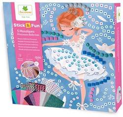 Sycomore mosaic toy Princesses ballerina creative crafting set