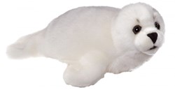 Heunec plush baby seal cuddly toy 28cm white kids toy