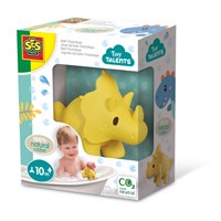 Ses bath toy Triceratops - natural rubber - safe baby dino toy