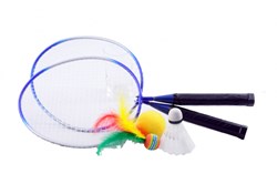 Twisk mini badminton set for kids and adults - outdoor fun game