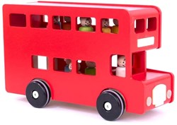 Bajo wooden school bus toy bus sustainable wood