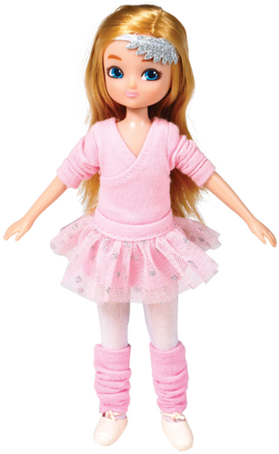 Lottie doll ballet dancer - fashion doll for kids - pink ballerina