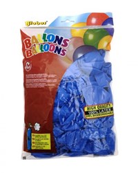Globos Ballonnen blauw (nr.12/100 stuks in zak)