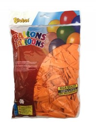 Globos balloons orange - 100 pieces latex party decoration