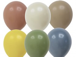 Globos vintage balloons - party decoration set 12 pieces