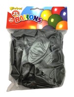 Globos balloons toy metallic silver 25 pieces party decoration-2