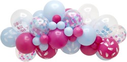 Globos balloon garland gender reveal party decoration