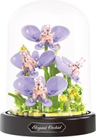Balody building set orchid microblocks flower kit 374 pieces