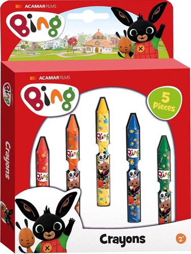 Bambolino Toys Bing Crayons - 5 pieces