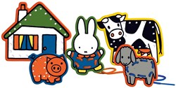 Bambolino Toys Nijntje educational lacing cards toy 2+ years