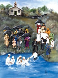 SunsOut puzzle Baptism - jigsaw puzzle 1000 pieces colorful
