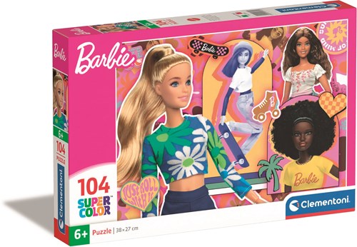 Clementoni Barbie puzzle - 104 pieces - kids jigsaw puzzle cardboard-2