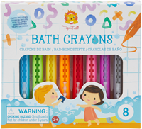 Tiger Tribe bath crayons bath toy multicolor for creative fun