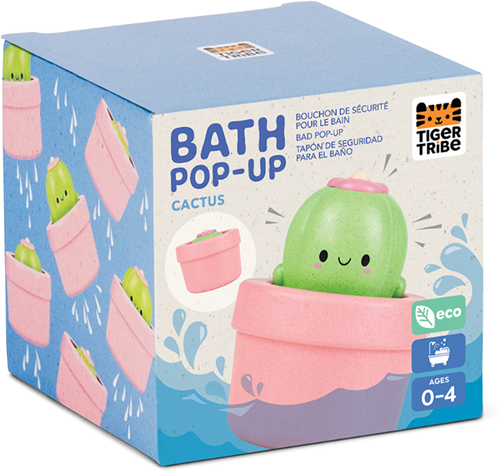 Tiger Tribe bath toy pop-up cactus - interactive bath fun