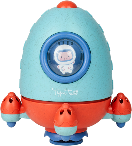 Tiger Tribe bath toy rocket - ECO water fun toy