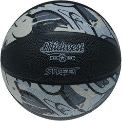 Midwest Street Basketball - Black/Grey - 7