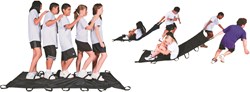 Spordas Activi-T-Blanket play mat for group activities and gym fun