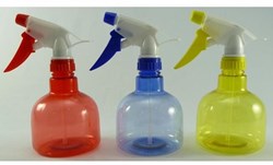 ARO houseware spray bottle round 400ml transparent multi colors