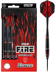 Harrows Fire High Grade Alloy darts 24g - Steel tip darts set
