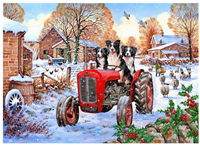 House of Puzzles jigsaw Beau Belle Bramble 1000 pieces cardboard