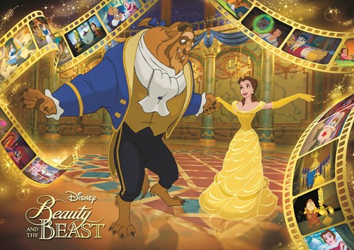 Trefl puzzle Disney Princess Beauty and the Beast - 1000 pieces