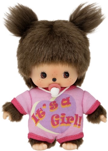 Monchhichi doll Bebichhichi romper It's a Girl 16cm toy doll