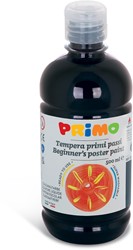 Primo Beginner's ready-to-use poster paint, 500 ml bottle with dosing cap black