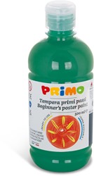 Primo Beginner's ready-to-use poster paint, 500 ml bottle with dosing cap dark green