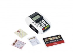 Toy payment terminal with lights and sounds - POS terminal for kids
