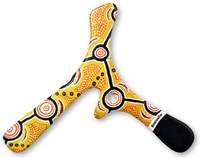 Boomerang Fan wooden boomerang left-handed 31cm 55g 25m range