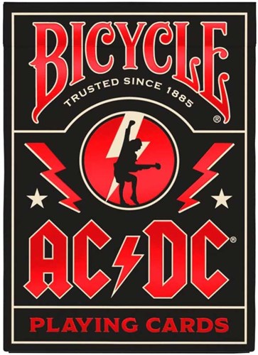 Bicycle playing cards AC/DC - Premium rock collection - Poker cards